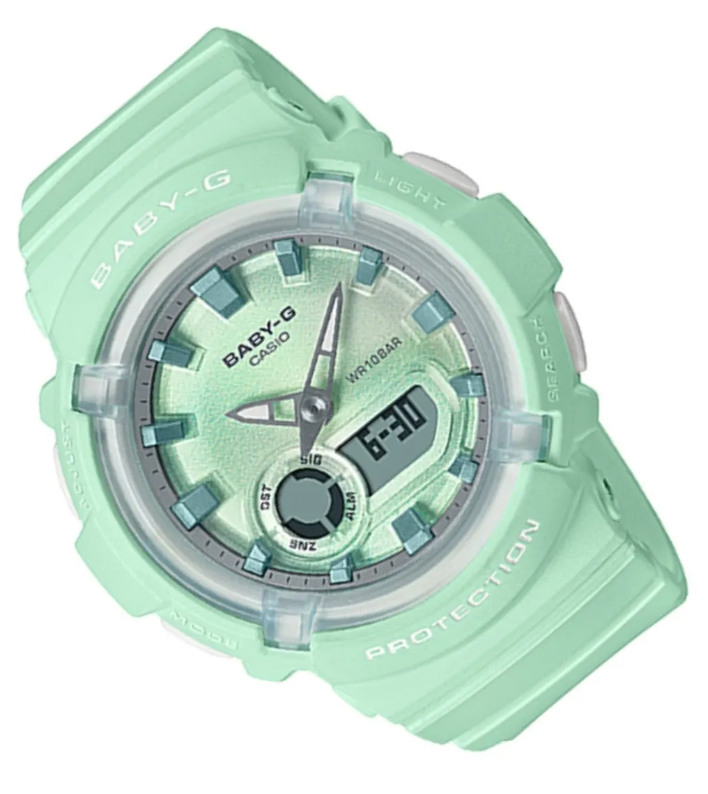 Casio Baby-g BGA-280-3A Digital Analog Rubber Strap Watch For Women