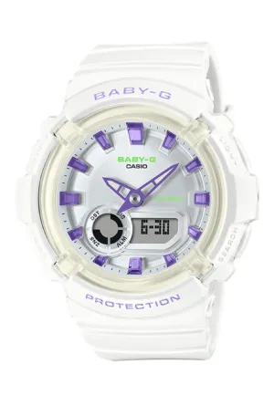 Casio Baby-g BGA-280DN-7A Digital Analog Rubber Strap Watch for Women