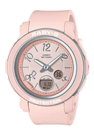 Casio Baby-g BGA-290RA-4A Digital Analog Rubber Strap Watch for Women