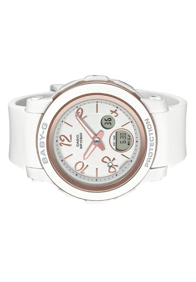 Casio Baby-g BGA-290RA-7A Digital Analog Rubber Strap Watch for Women