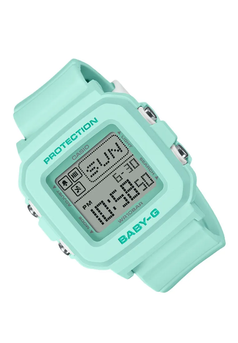 Casio Baby-g BGD-10-3DR Digital Rubber Strap Watch for Women