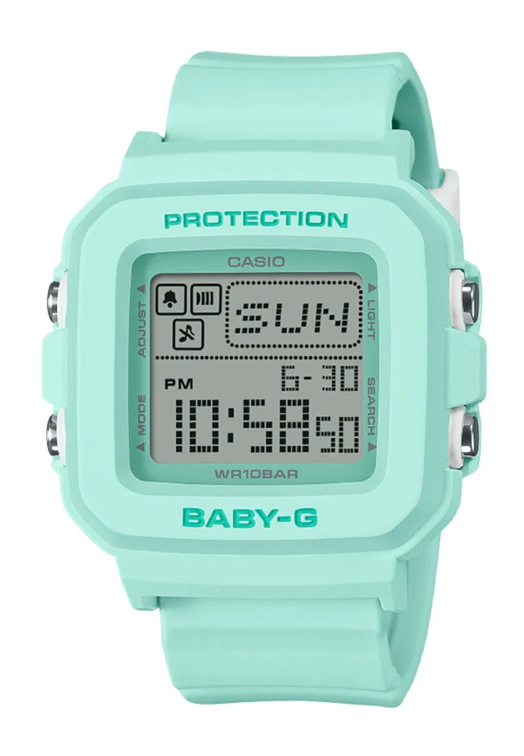 Casio Baby-g BGD-10-3DR Digital Rubber Strap Watch for Women