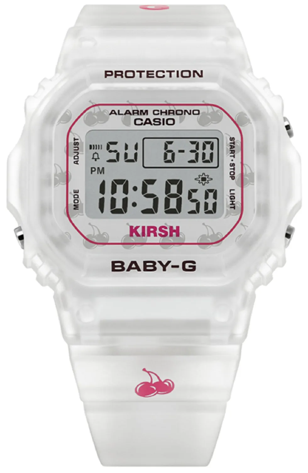 Casio Baby-g BGD-565KRS-7DR Digital Rubber Strap Watch For Women