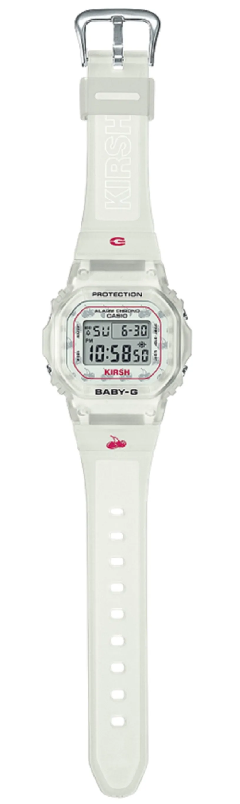 Casio Baby-g BGD-565KRS-7DR Digital Rubber Strap Watch For Women