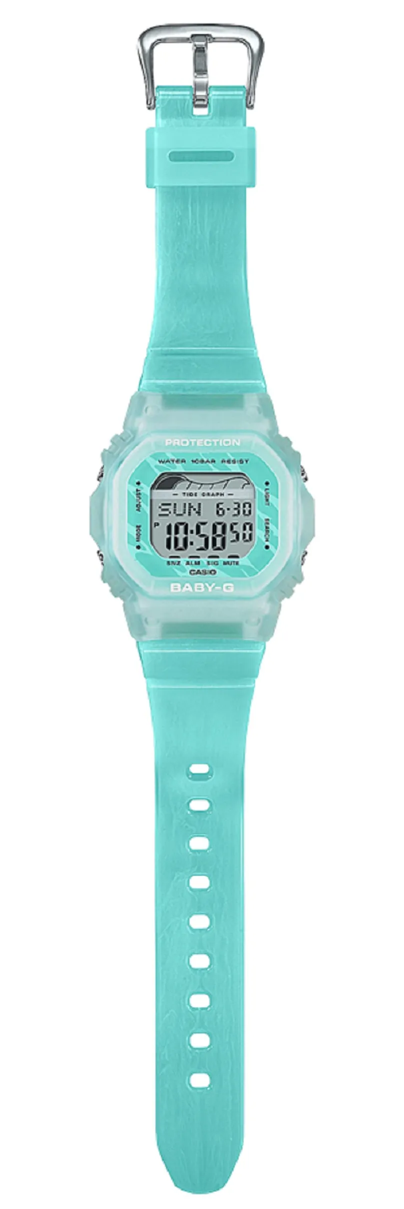 Casio Baby-g BLX-565S-2DR Digital Rubber Strap Watch For Women