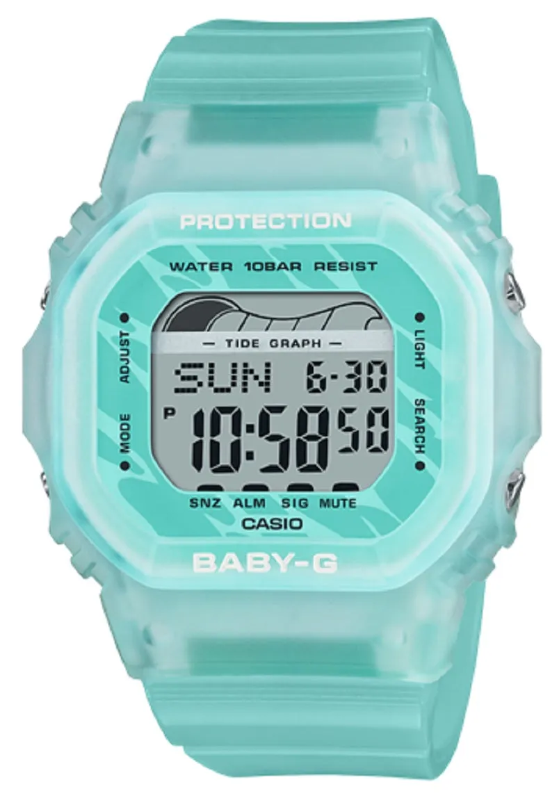 Casio Baby-g BLX-565S-2DR Digital Rubber Strap Watch For Women