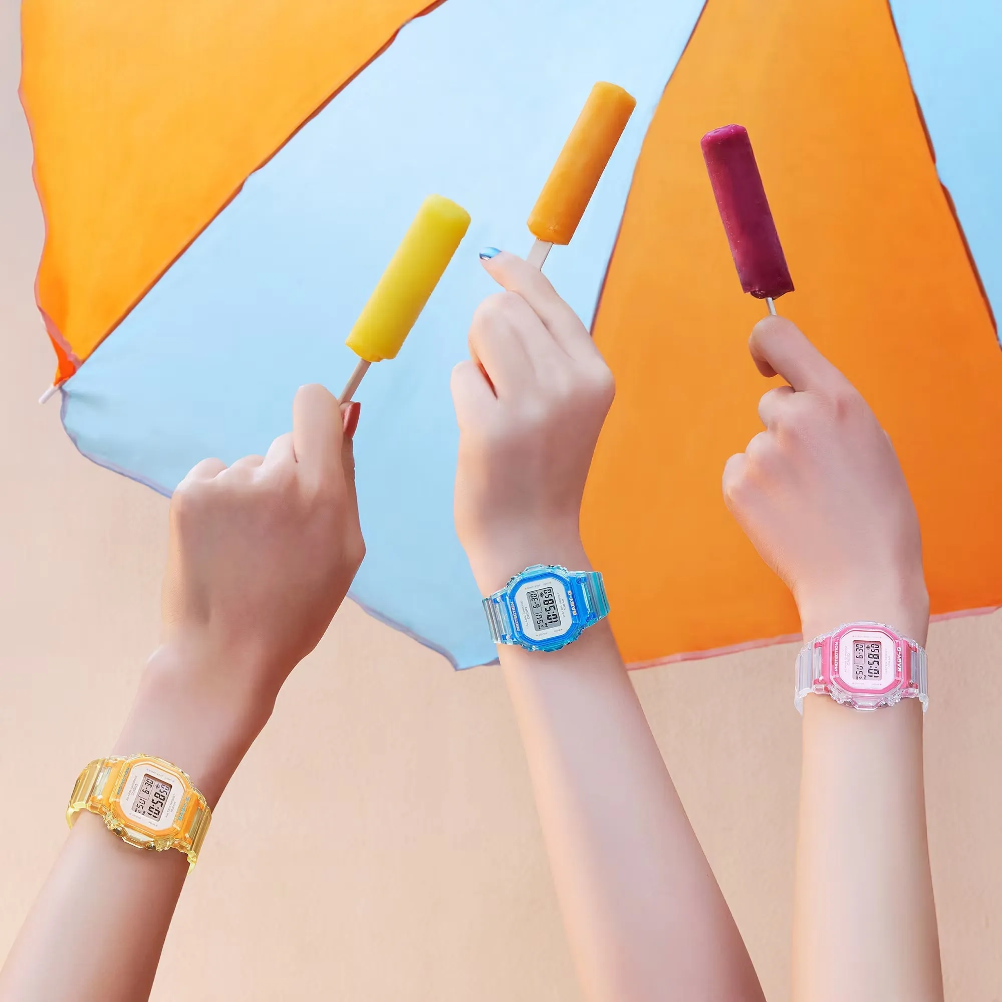 Casio Baby-G Perfect Summer Translucent/Blue Watch BGD565SJ-2