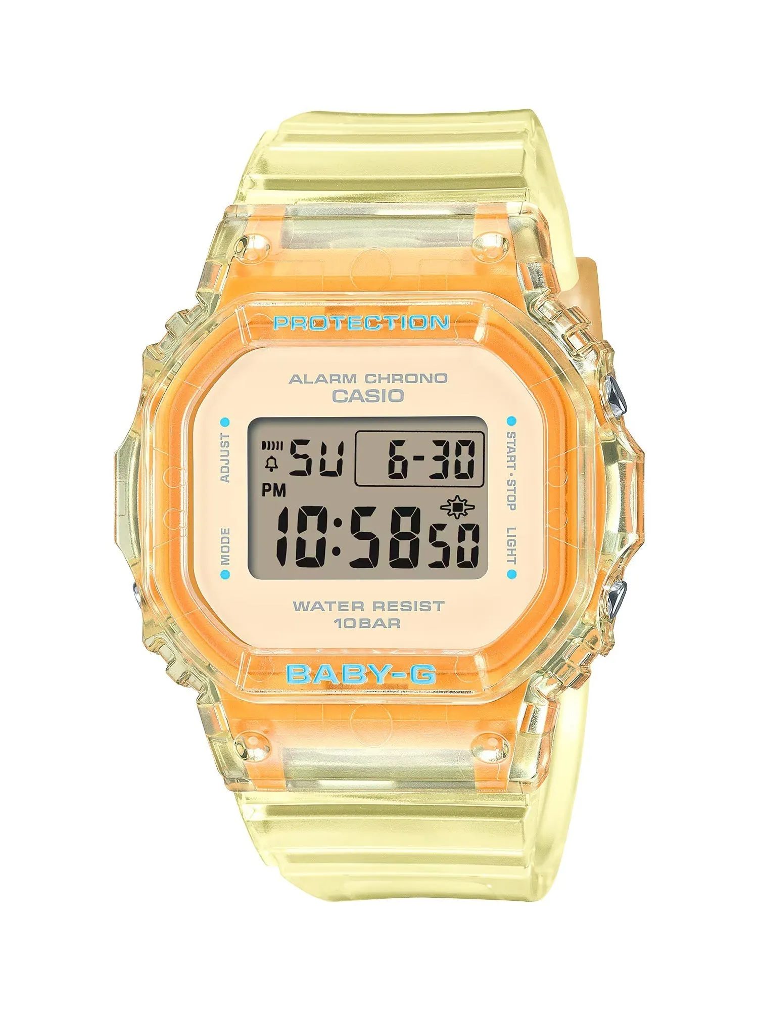 Casio Baby-G Perfect Summer Yellow/Translucent Watch BGD565SJ-9