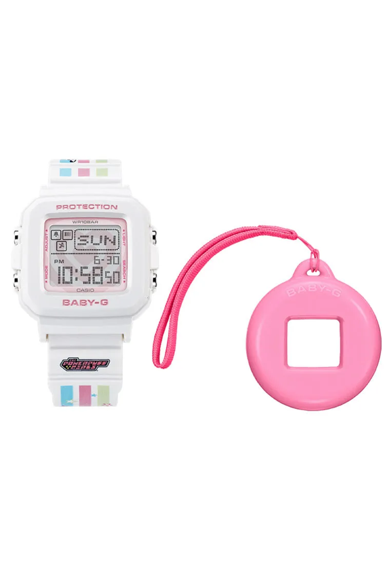 Casio Baby-g PLUS BGD-10KPP-7DR The Powerpuff Girl Series Digital Rubber Strap Watch for Women