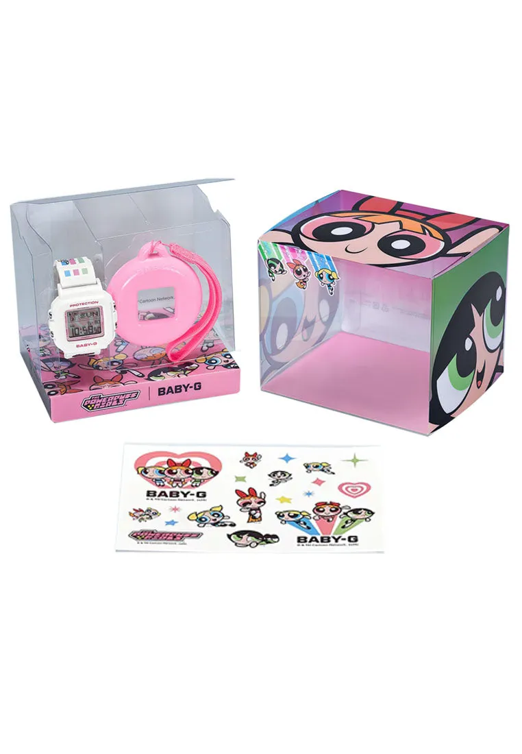 Casio Baby-g PLUS BGD-10KPP-7DR The Powerpuff Girl Series Digital Rubber Strap Watch for Women
