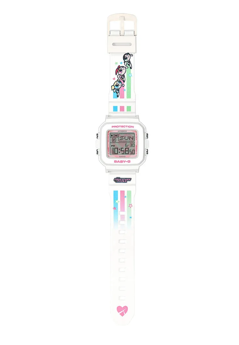 Casio Baby-g PLUS BGD-10KPP-7DR The Powerpuff Girl Series Digital Rubber Strap Watch for Women