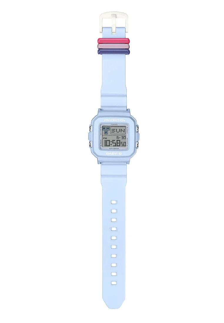 Casio Baby-g  Plus BGD-10L-2DR Digital Rubber Strap Watch For Women