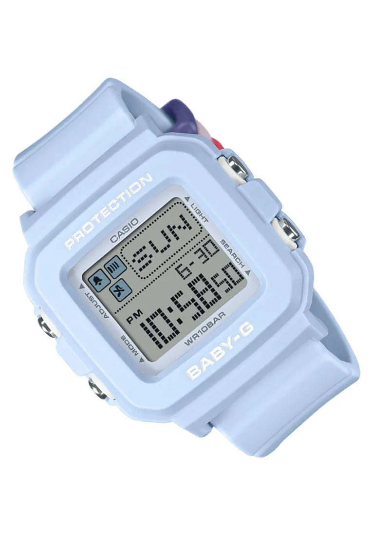 Casio Baby-g  Plus BGD-10L-2DR Digital Rubber Strap Watch For Women