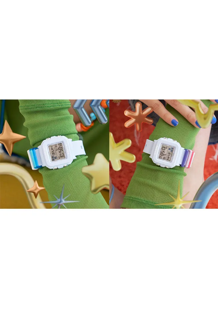 Casio Baby-g  Plus BGD-10L-2DR Digital Rubber Strap Watch For Women