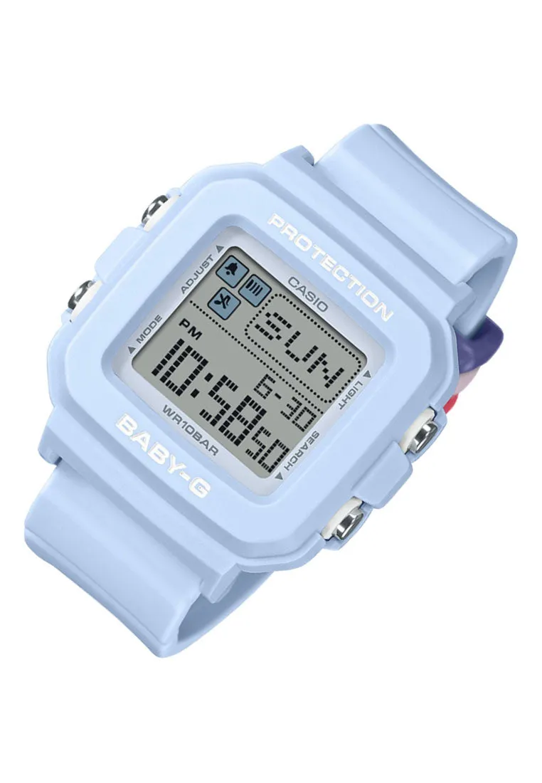 Casio Baby-g  Plus BGD-10L-2DR Digital Rubber Strap Watch For Women