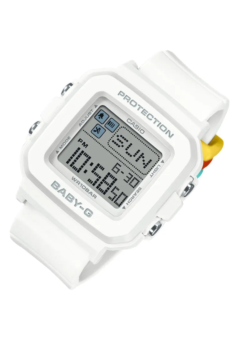 Casio Baby-g  Plus BGD-10L-7DR Digital Rubber Strap Watch For Women