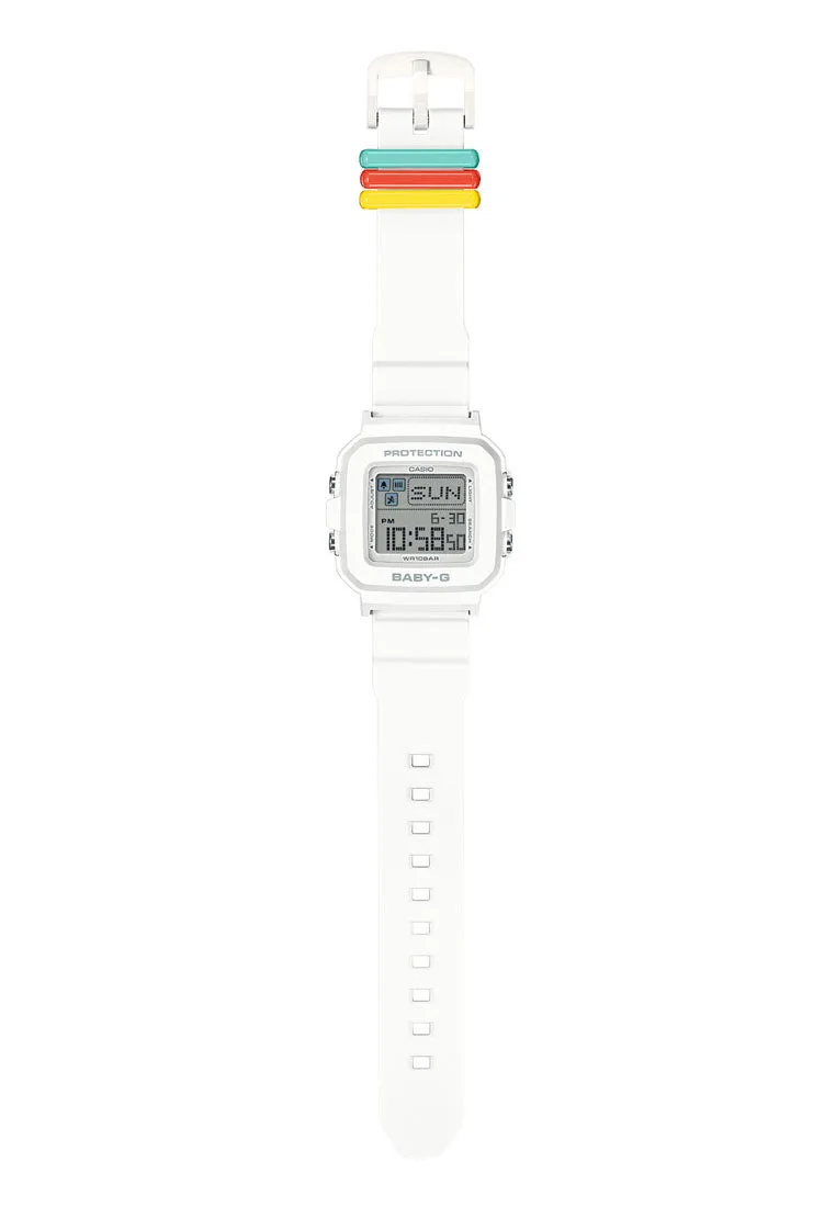 Casio Baby-g  Plus BGD-10L-7DR Digital Rubber Strap Watch For Women