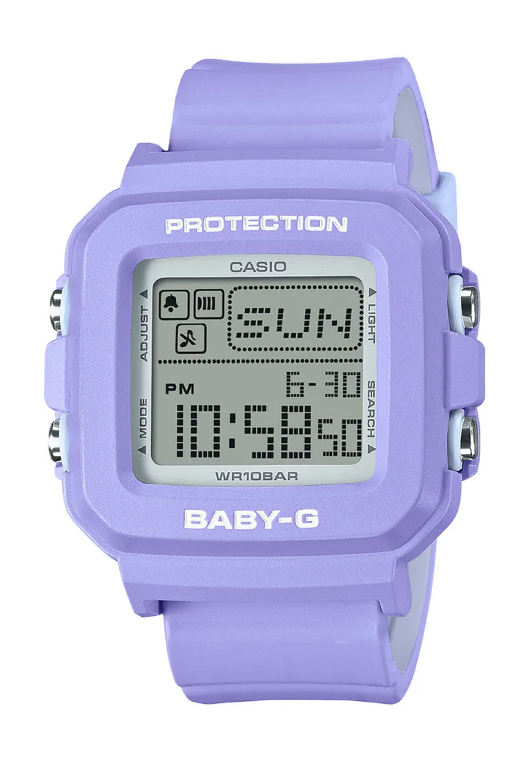 Casio Baby-g   PLUS Series BGD-10K-6DR Digital Rubber Strap Watch for Women