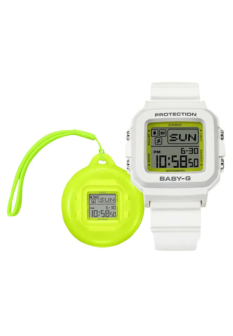 Casio Baby-g   PLUS Series BGD-10K-7DR Digital Rubber Strap Watch for Women