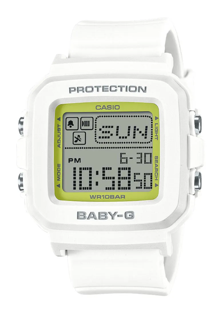Casio Baby-g   PLUS Series BGD-10K-7DR Digital Rubber Strap Watch for Women