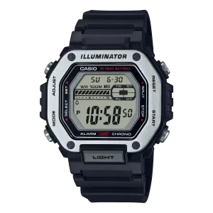 Casio Black Resin Band Watch MWD110H-1A