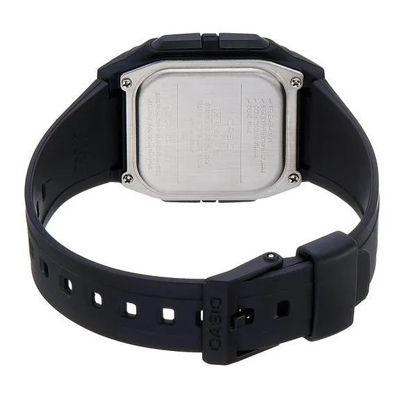 Casio DB-36-1A Black Resin Watch for Women and Men
