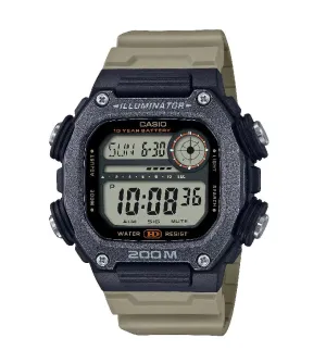 Casio DW-291HX-5A Digital Rubber Strap Watch For Men