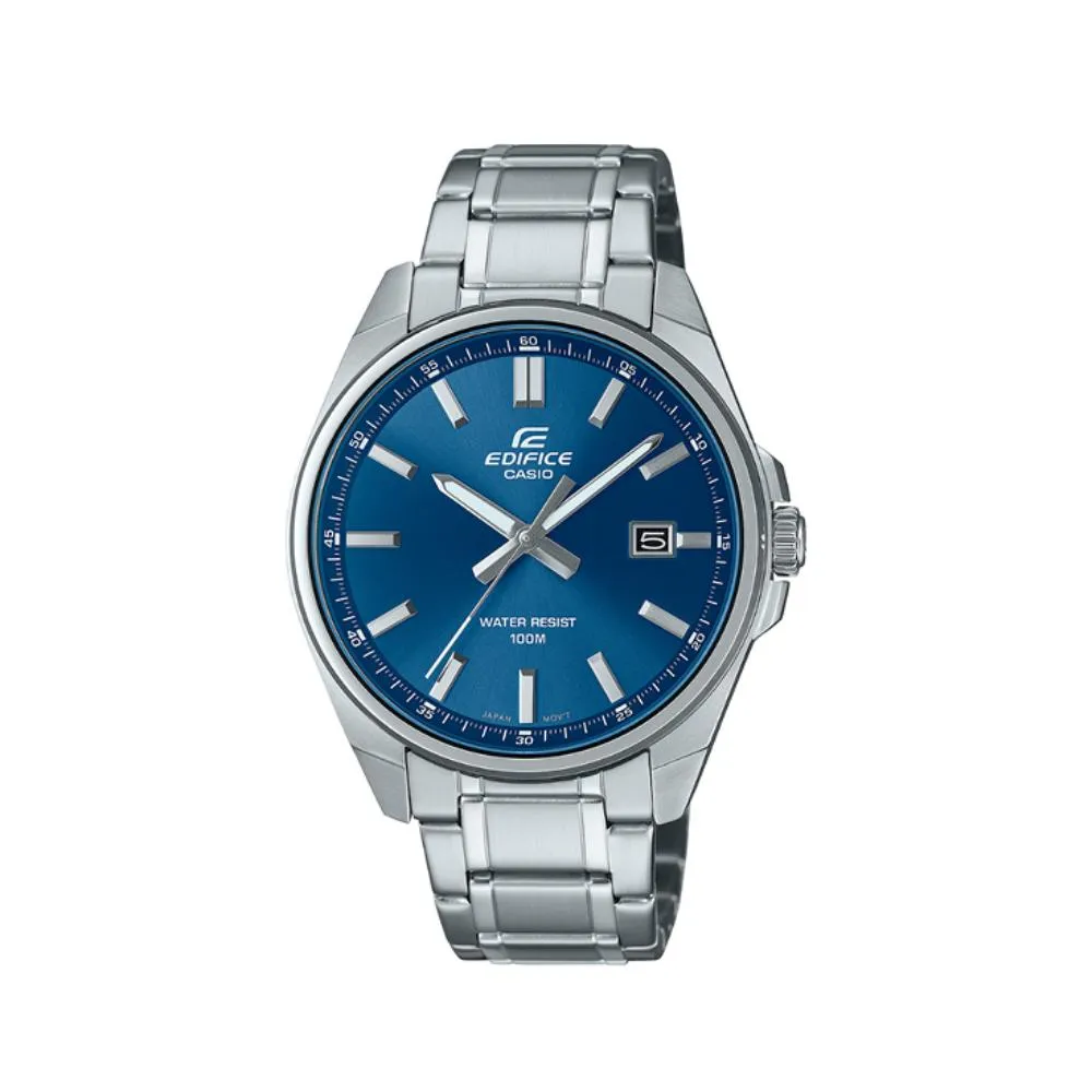 Casio Edifice Blue Dial Stainless Steel Strap Men's Watch EFV-150D-2AVUDF-P