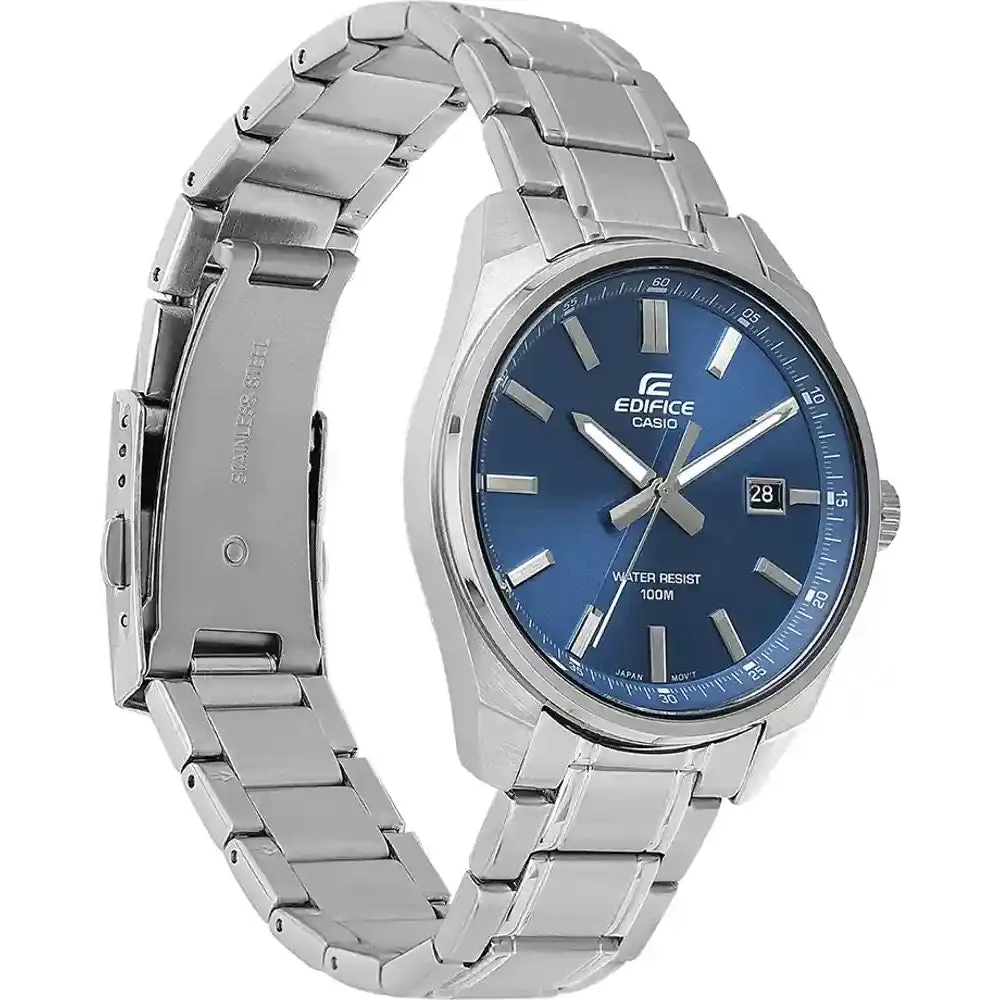 Casio Edifice Blue Dial Stainless Steel Strap Men's Watch EFV-150D-2AVUDF-P