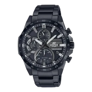 Casio Edifice Chronograph Black Stainless Steel Watch EQS940DC-1A