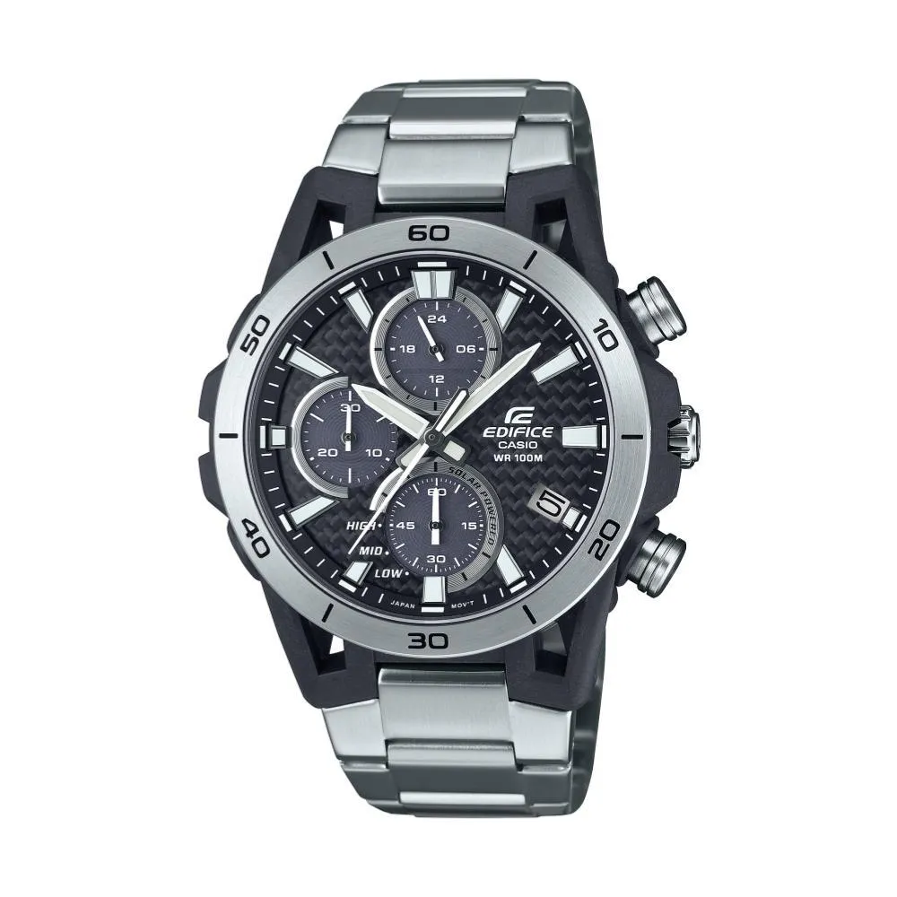 Casio Edifice Chronograph Stainless Steel Analog Men's Watch EQS-960D-1AVUDF