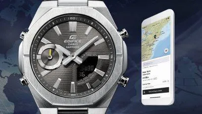 CASIO EDIFICE ECB-S10D SERIES SMARTPHONE LINK MODEL STEEL WATCH