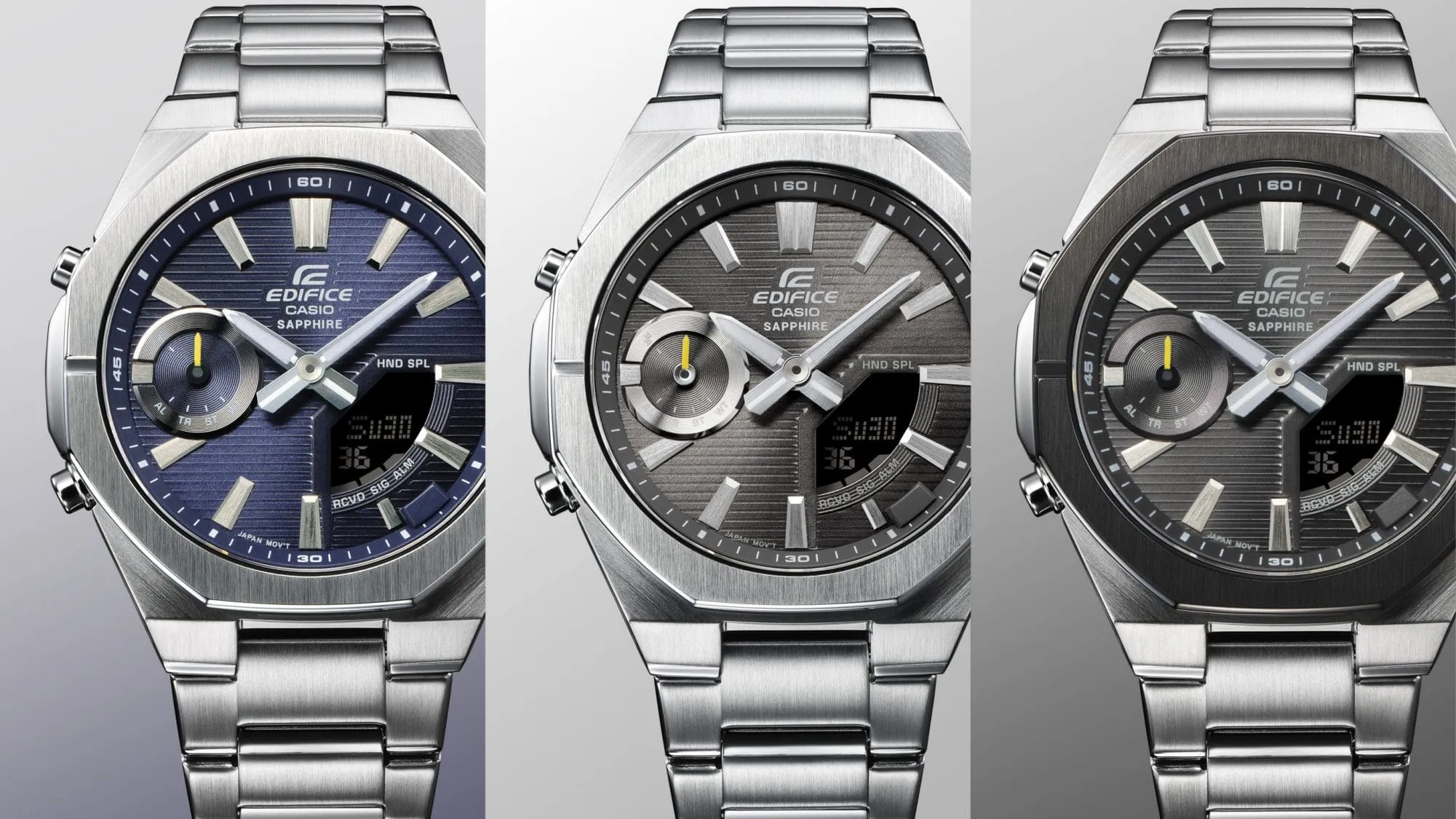 CASIO EDIFICE ECB-S10D SERIES SMARTPHONE LINK MODEL STEEL WATCH