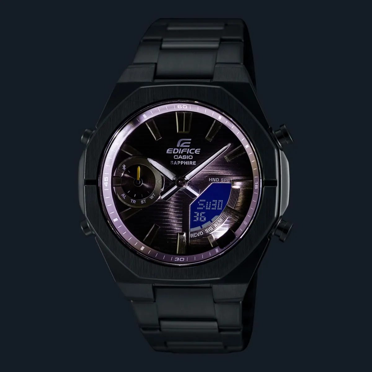 CASIO EDIFICE ECB-S10D SERIES SMARTPHONE LINK MODEL STEEL WATCH