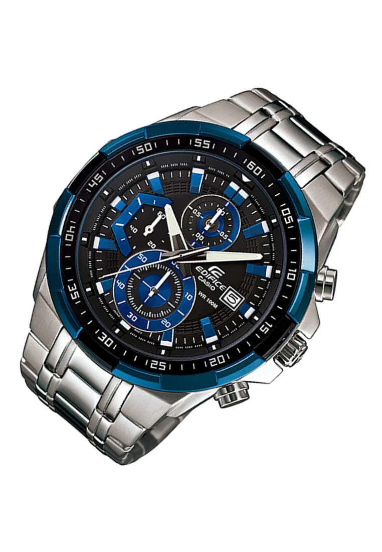 Casio Edifice EFR-539D-1A2 Digital Analog Stainless Steel Strap For Men