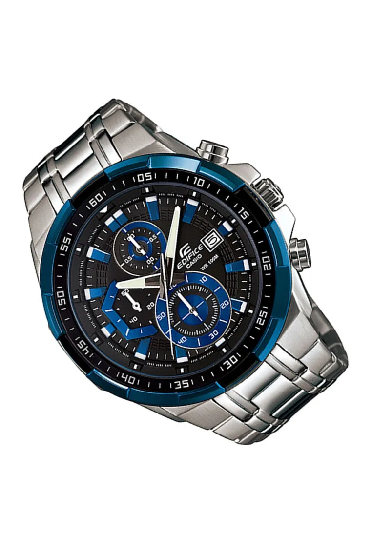 Casio Edifice EFR-539D-1A2 Digital Analog Stainless Steel Strap For Men