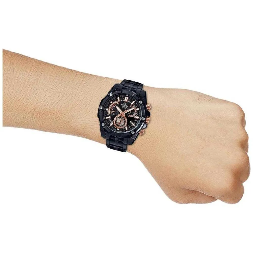 CASIO EDIFICE EFR-559DC-1AVUDF CHRONOGRAPH BLACK STAINLESS STEEL MEN'S WATCH
