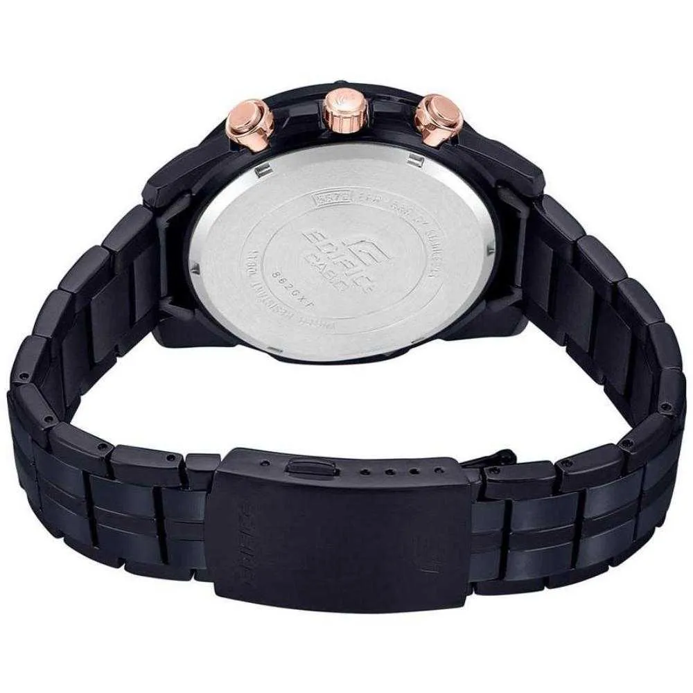 CASIO EDIFICE EFR-559DC-1AVUDF CHRONOGRAPH BLACK STAINLESS STEEL MEN'S WATCH