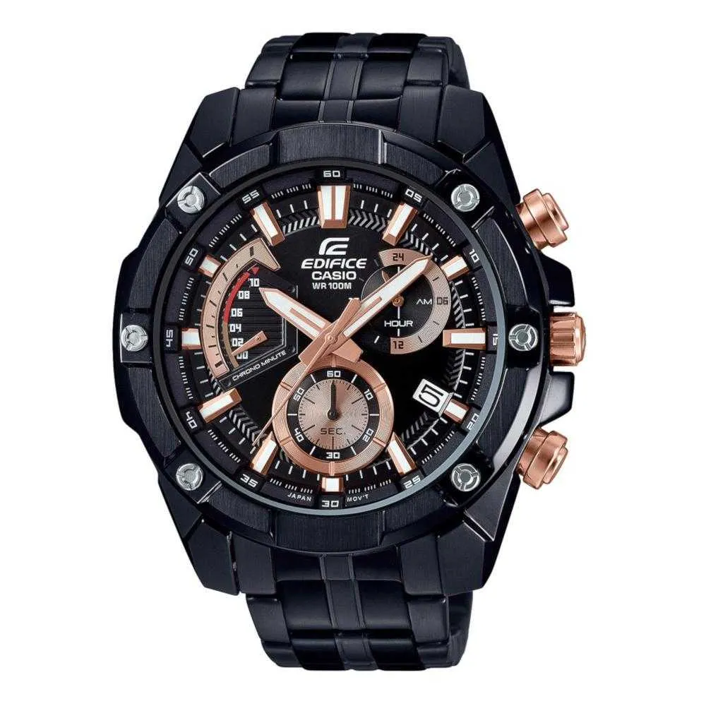 CASIO EDIFICE EFR-559DC-1AVUDF CHRONOGRAPH BLACK STAINLESS STEEL MEN'S WATCH