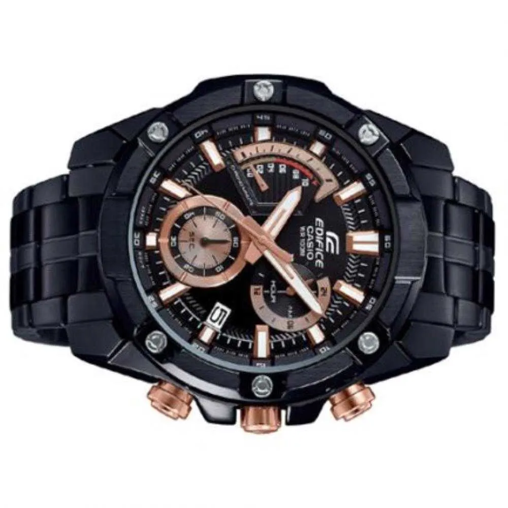 CASIO EDIFICE EFR-559DC-1AVUDF CHRONOGRAPH BLACK STAINLESS STEEL MEN'S WATCH