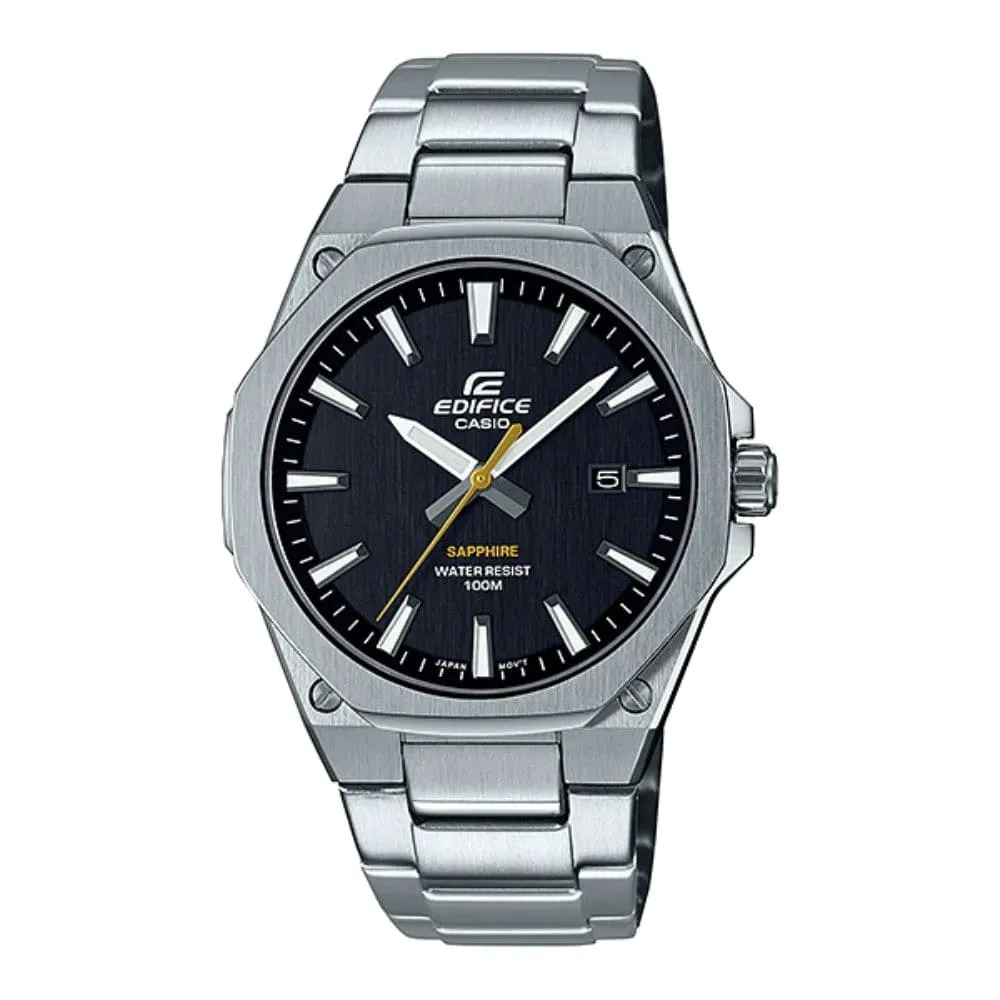 CASIO EDIFICE EFR-S108D-1AVUDF SILVER STAINLESS STRAP MEN'S WATCH