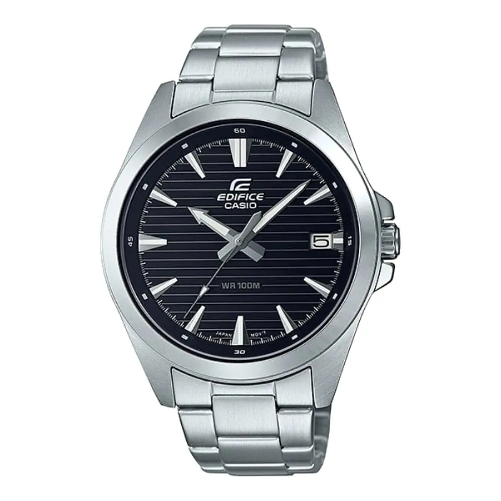 CASIO EDIFICE EFV-140D-1AVUDF STAINLESS STEEL MEN WATCH