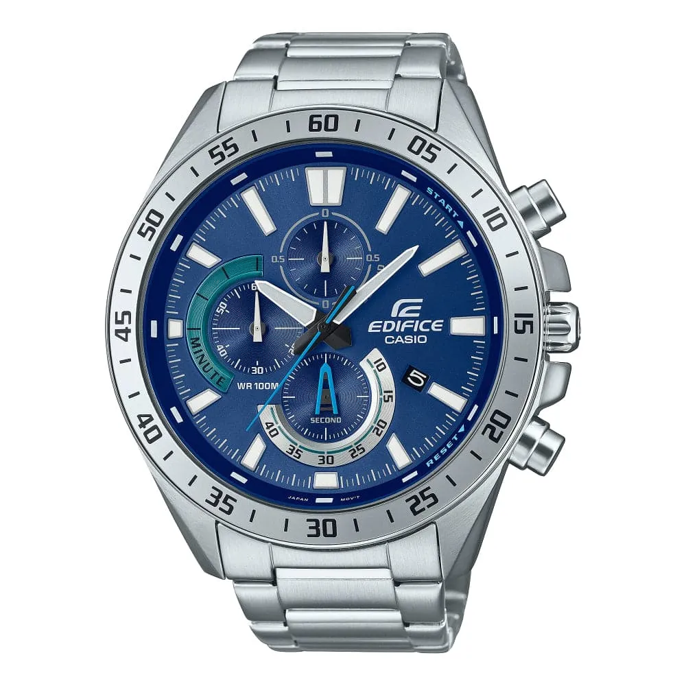 CASIO EDIFICE EFV-620D-2AVUDF-P STAINLESS STEEL MEN WATCH