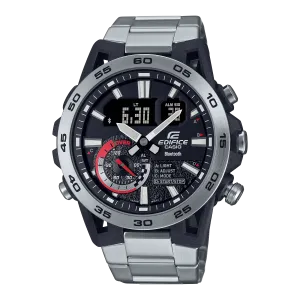 Casio Edifice Silver Stainless Strap Bluetooth 100 Meter World Time Watch