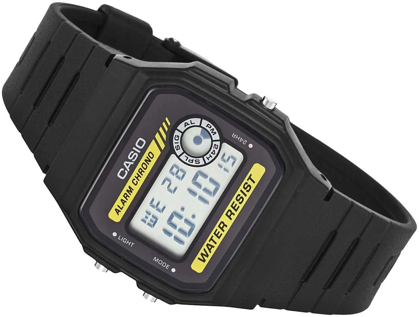 Casio F-94WA-9DG Black Resin Watch for Men and Women