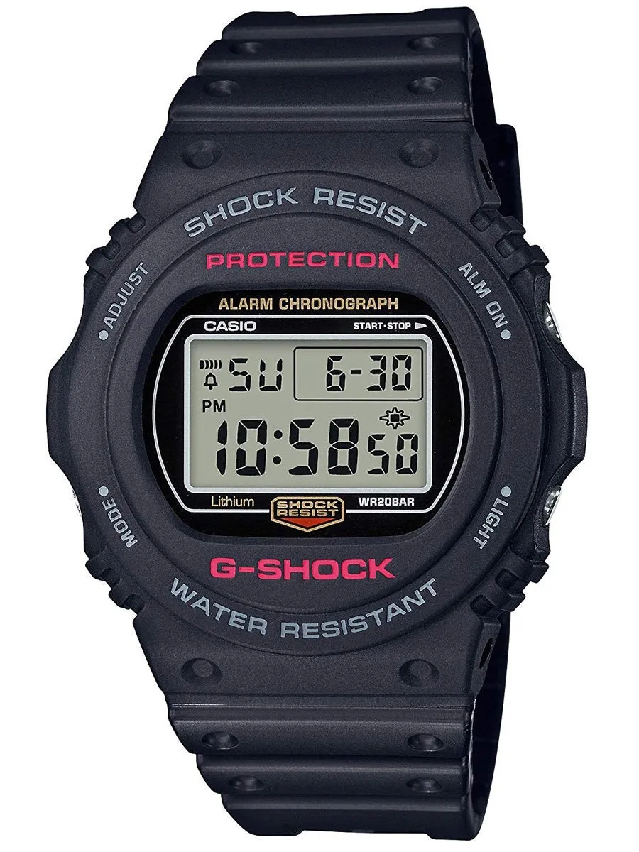 Casio G-Shock 35TH ANNIVERSARY Re-Release Black Mens Watch DW5750E-1