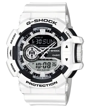 Casio G-Shock Ana-Digital Watch - Black/White (Ga400-7A)