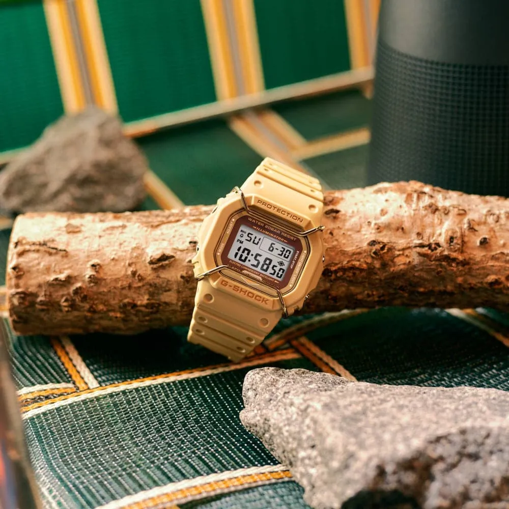 Casio G-Shock Brown Resin Strap Men Watch DW-5600PT-5DR