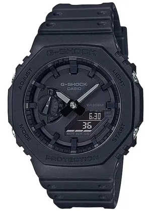 CASIO G-SHOCK CARBON CORE GUARD SLIM DUO SOLAR BLACK RESIN GAB2100-1A1