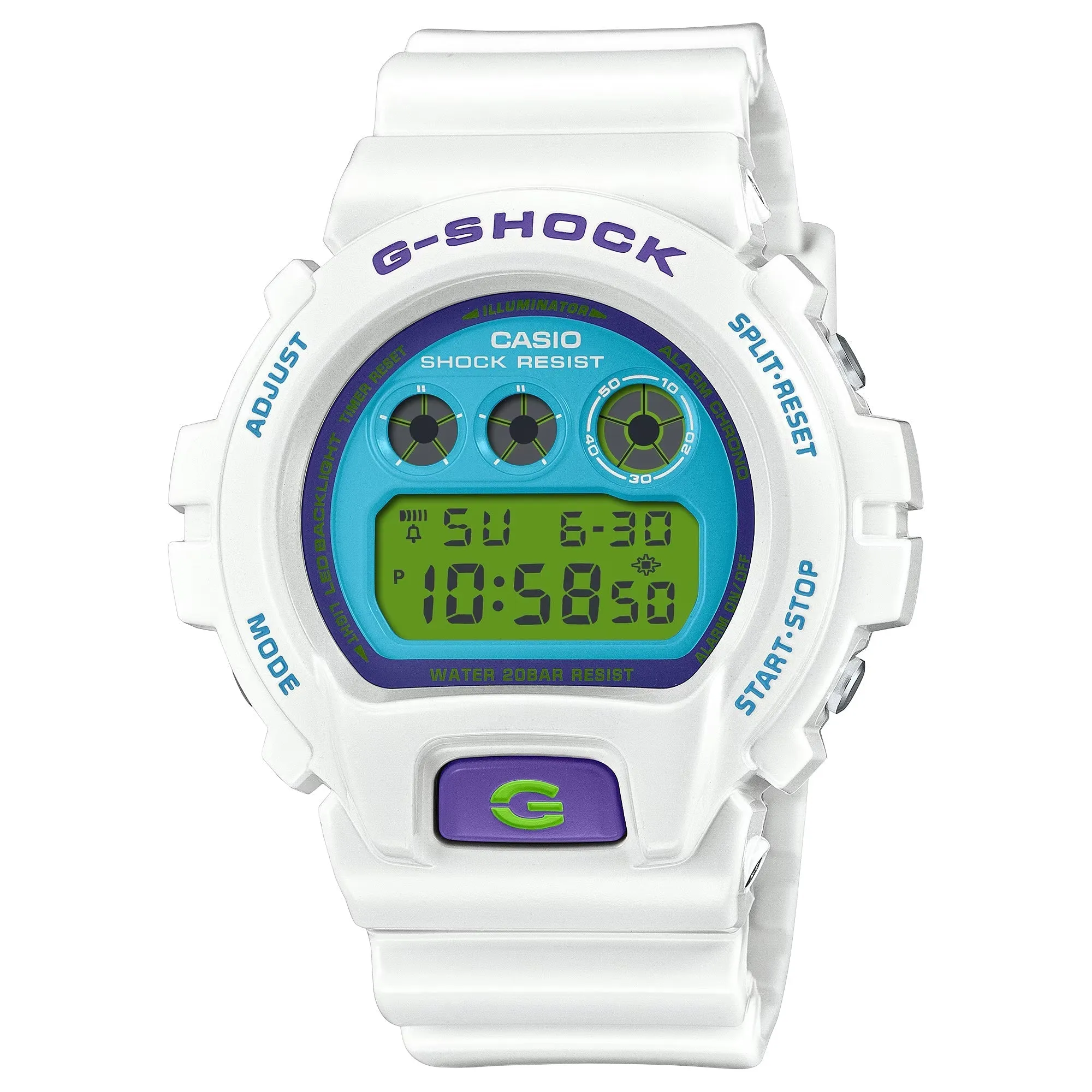 Casio G-Shock Crazy Color Series Men's Digital Watch DW6900RCS-7